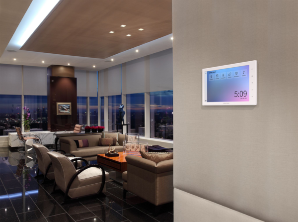 crestron home touchpanel