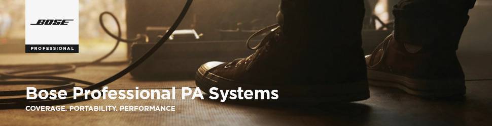 BOSE PROFESSIONAL PA SYSTEMS