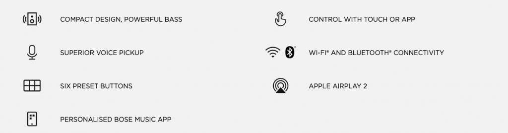 bose home speaker 300 product features