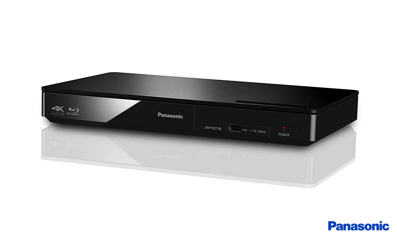Panasonic DMP-BDT180EG 4K Upscaling 3D Blu-Ray Player - Doneo