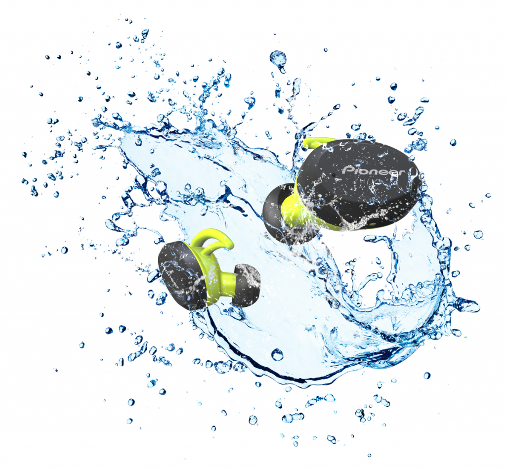 Pioneer E9 Truly Wireless In Ear bluetooth Sports Headphones IPX7