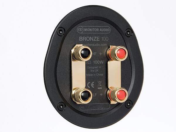 Monitor Audi o Bronze 100 speakers- rear connections