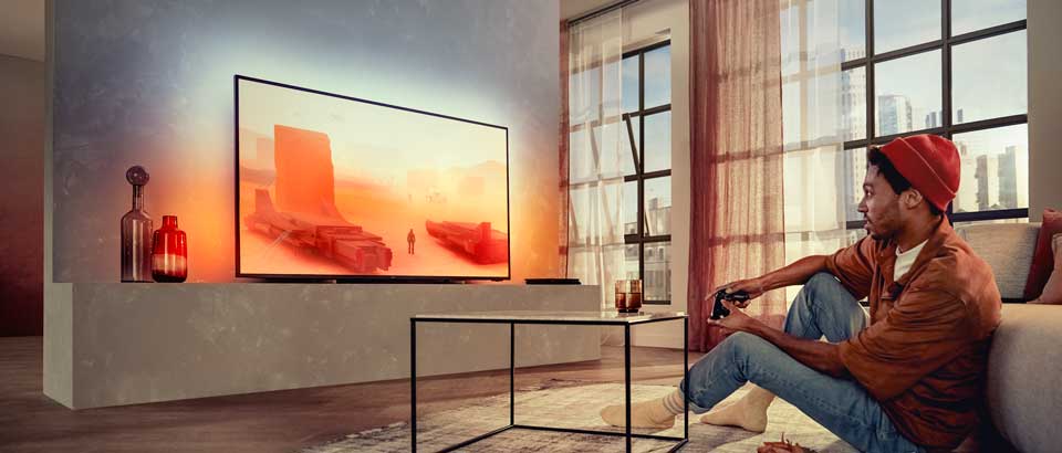 Gaming Ambilight leaps off the screen