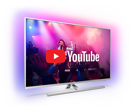 Youtube Experience what the world’s watching in even better picture quality on your Philips Android TV.
