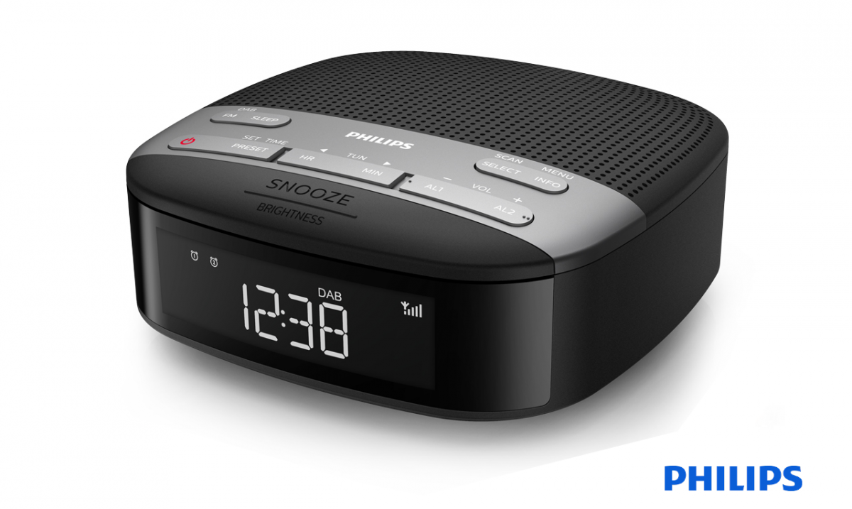 Philips DAB Alarm clock radio TAR3505 Doneo