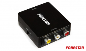 HDMI to Composite video converter adaptor