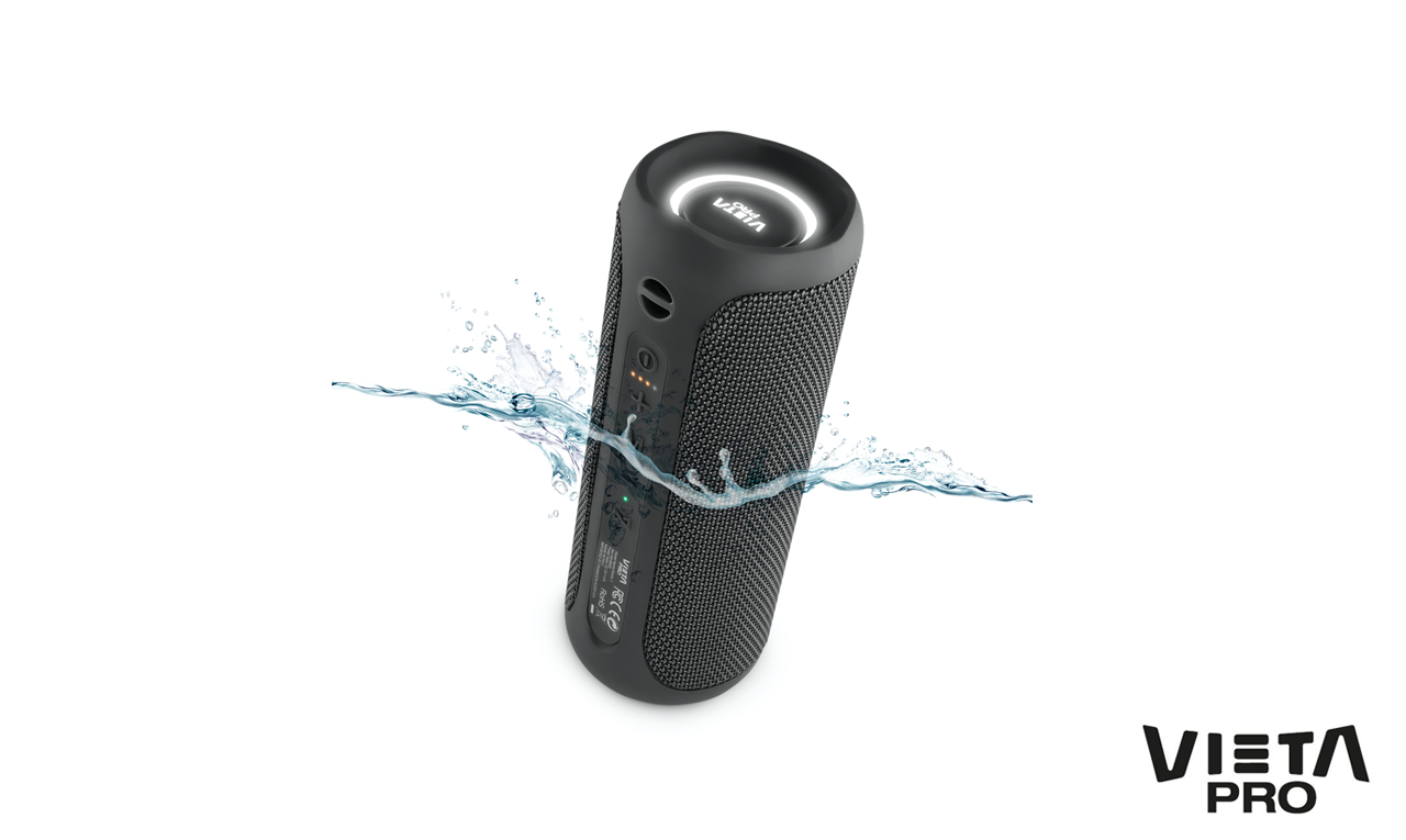 Vieta Pro Easy – Wireless Speaker (True Wireless Bluetooth, FM