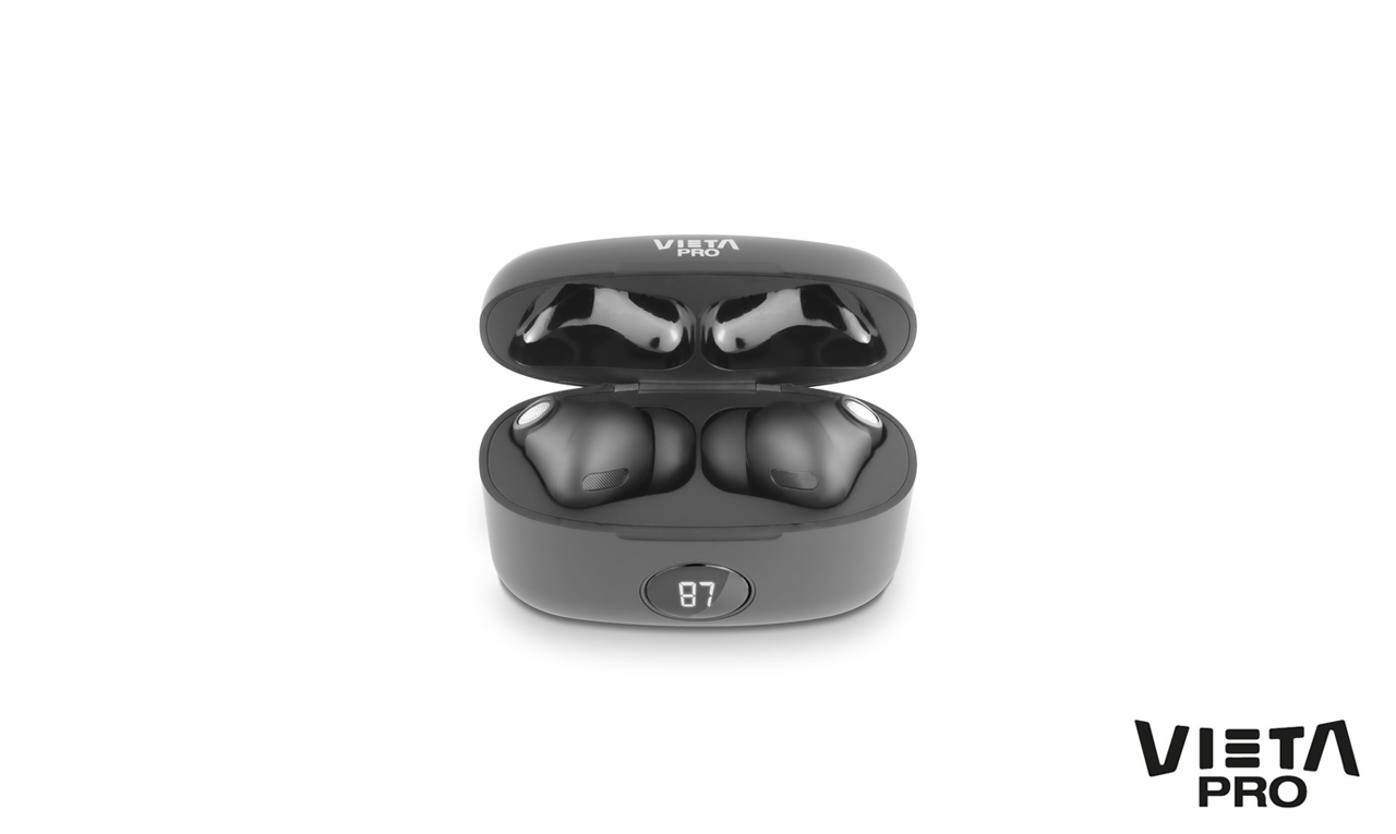 Vieta Pro Fade ANC TWS In Ear - Black - Doneo