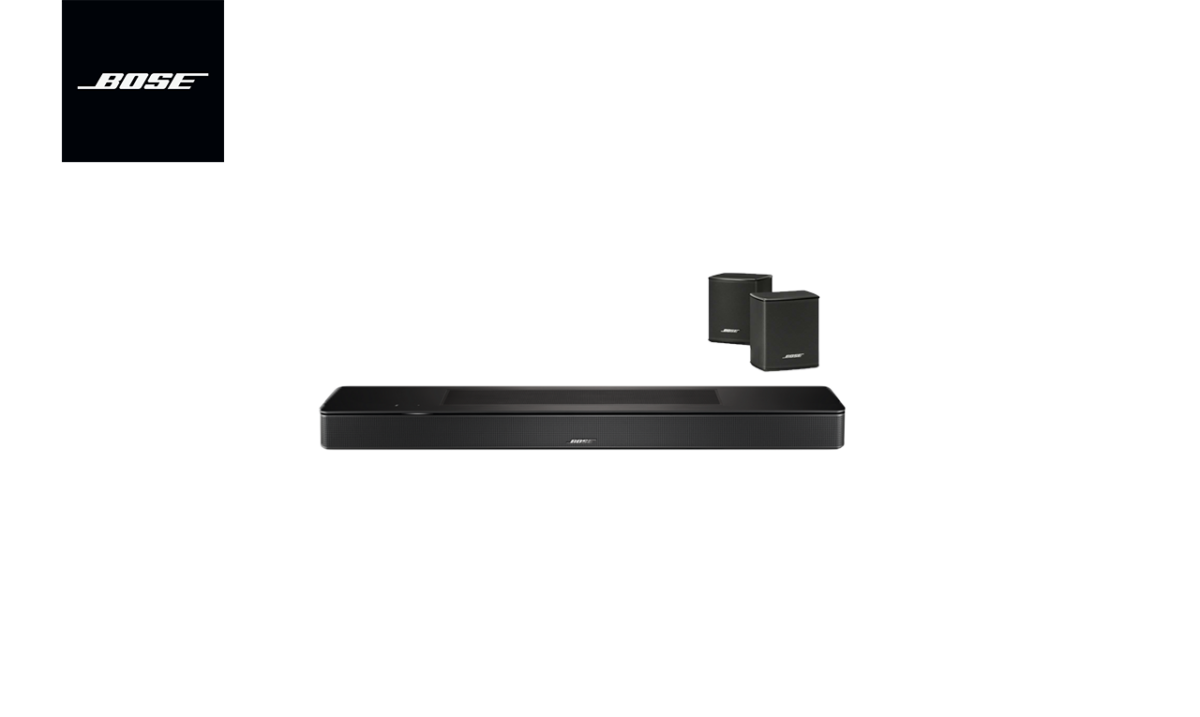 Bose Smart Soundbar + Bose Surround Speakers Bundle Doneo