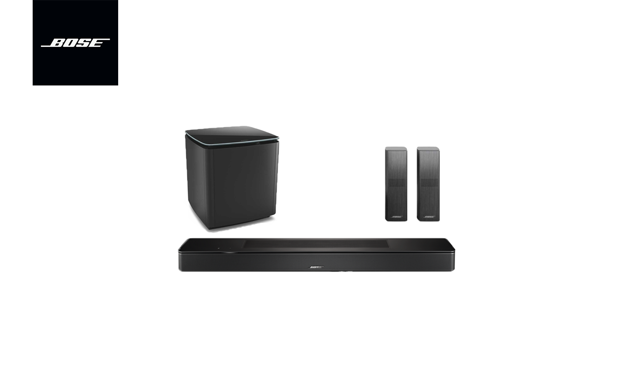 Pack Bose soundbar 700 Noir - bass 700 Noir virtual 