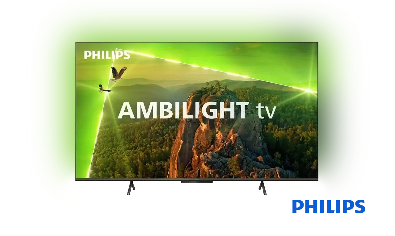 Philips 43'' LED Ambilight 4K TV - 43PUS8118