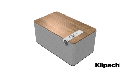 Klipsch the three walnut hot sale