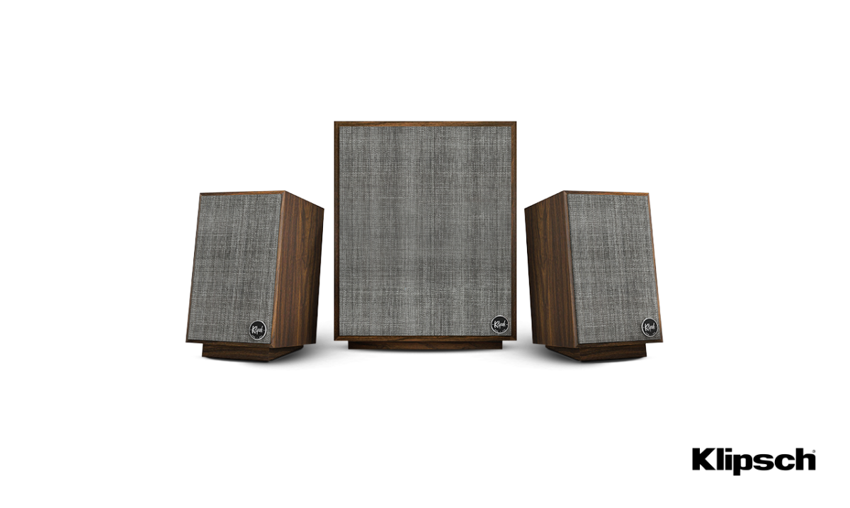 Klipsch Heritage Promedia 2.1 Walnut Doneo
